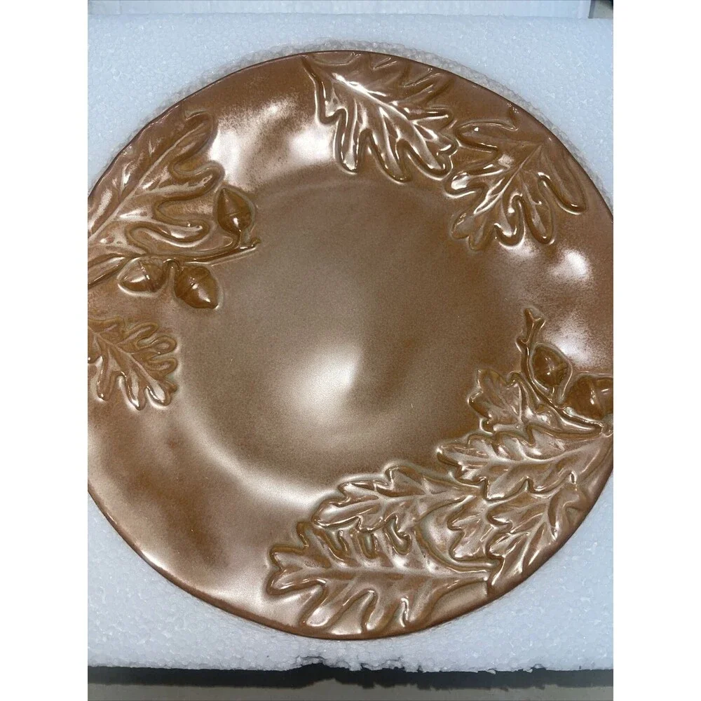 Biltmore Estate Inspirations Olmsted Oak Salad Plates New Box of 2 Plates